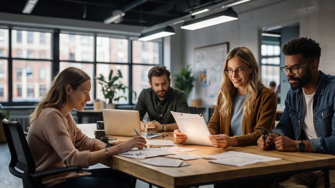 Finanzexperte bei der Arbeit